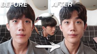 Korean Mens Hair Tutorial  Brute Choi [upl. by Xyla]