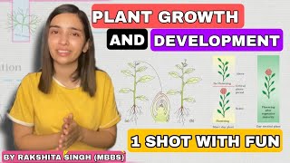 Plant Growth And Development  Class 11 NCERT  One Shot  Plant Physiology  Rakshita Singh [upl. by Tilden]