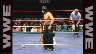 The Great Muta debuts against Cougar Jay World Championship Wrestling March 18 1989 [upl. by Spence]