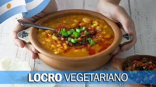 Receta de LOCRO SIN CARNE 🍲  VEGETARIANO [upl. by Akimak]