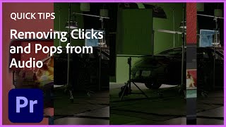 Removing Pops amp Clicks from Audio in Premiere Pro with Vashi Nedomansky  Adobe Creative Cloud [upl. by Noble]