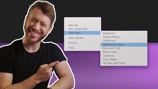 How To Use Adjustment Layers in Premiere Pro [upl. by Hammel]