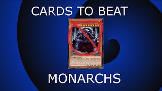 YUGIOH How to beat monarchs MAY 2016 [upl. by Eanerb]