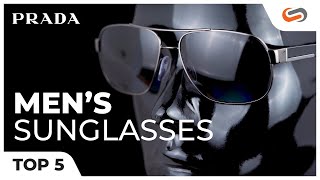 TOP 5 Prada Mens Sunglasses  SportRx [upl. by Felizio]