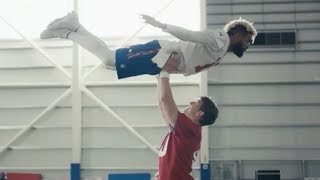 Eli Manning Odell Beckham Dirty Dancing Super Bowl commercial endzone celebration in HD 4K [upl. by Halehs]