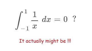 Cauchy Principal Value [upl. by Are]