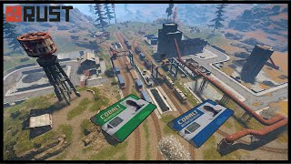 Rust Monument Puzzles  Trainyard Green and Blue Access [upl. by Eiralam]