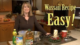 How to Make Fireside Wassail An Easy NonAlcholic Christmas Punch Recipe [upl. by Nalyak312]