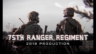 75th Ranger Regiment  2019  quotRangers Lead the Wayquot [upl. by Darius]