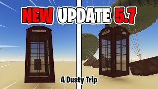 Whats New In This New Update 57  A Dusty Trip Roblox [upl. by Uba722]