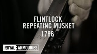 Flintlock Repeating Musket  1786  Our Collection [upl. by Fang425]