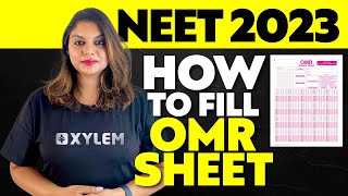 NEET 2023  How To Fill OMR Sheet   Xylem NEET [upl. by Alethea518]