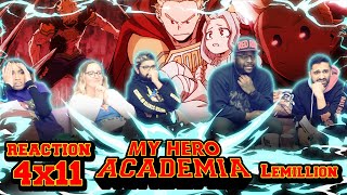 My Hero Academia  4x11 Lemillion  Group Reaction [upl. by Diarmid]