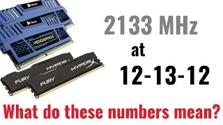 RAM timings explained Frequency vs Latency [upl. by Wildon]