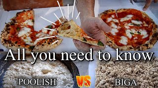 Everything you need to know 100 POOLISH vs BIGA ⎮Full Dough Recipes [upl. by Cyrus]