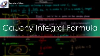 Cauchys Integral Formula and Proof [upl. by Nolyaj]