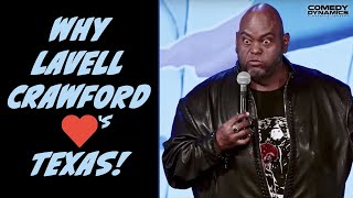 Why Lavell Crawford LOVES Texas [upl. by Dnivra46]