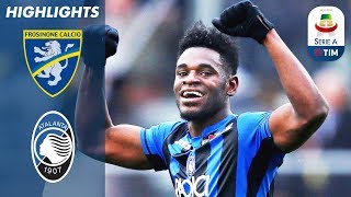 Frosinone 05 Atalanta  Zapata Scores Four Times in Thrashing  Serie A [upl. by Rakso579]