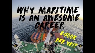 10 Reason why Maritime is AWESOME  And such a great career earn 400k USD per year [upl. by Adnoluy]