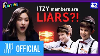 ITz PLAYTIME EP01 ITZY gets interrogated by kids [upl. by Hayse219]