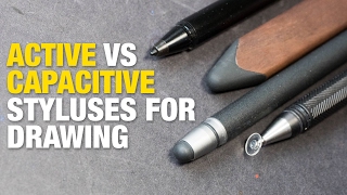 Active vs Capacitive Styluses for Drawing [upl. by Acinahs221]