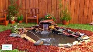 How to Add a Small Waterfall to Your Pond [upl. by Bronnie676]