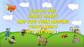 The Hokey Cokey Sing 2 Me Nursery Rhyme SingALong [upl. by Rumney]