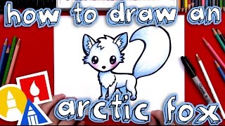 How To Draw An Arctic Fox [upl. by Hterrag55]