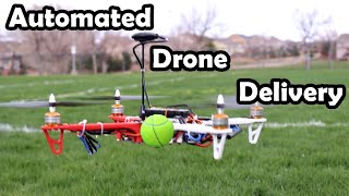 How to make Automated Delivery Drone  w Pixhawk Geofencing RTL Automated Package Delivery [upl. by Romo146]