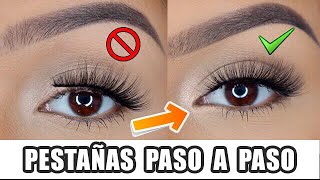 TRUCOS PARA APLICAR PESTAÑAS POSTIZAS  PRINCIPIANTES  AbrilDoesMakeup ♡ [upl. by Niaz]