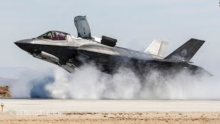 Incredible Video of F35 Shows Its Insane Ability  Dropping Bomb Vertical Takeoff and Landing [upl. by Dray570]