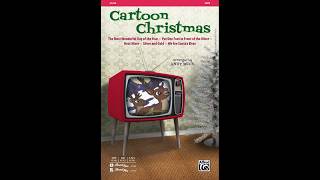 Cartoon Christmas arr Andy Beck SATB – Score amp Sound [upl. by Kath]