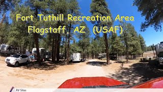 Tour of the USAF Fort Tuthill Recreation Area Arizona [upl. by Kaylil920]