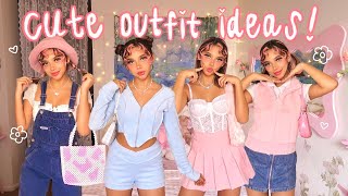 CUTE OUTFIT IDEAS 2021 what ive been wearing recently [upl. by Ho]