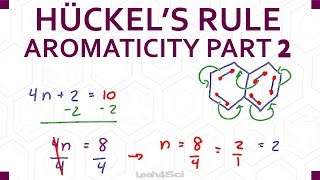 Huckel’s Rule for Aromaticity  Timesaving Shortcut [upl. by Llenrac]