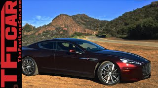 2015 Aston Martin Rapide S Quick Pics Review James Bonds Retirement Ride [upl. by Neved]