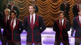 GLEE  Live While Were Young Grant Gustin Full HD [upl. by Berglund]