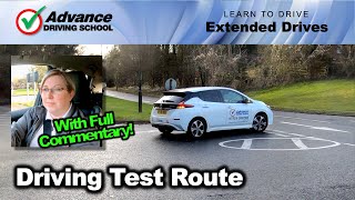 Driving Instructor Drives Full Driving Test Route With Commentary  Extended Drives [upl. by Ubald175]