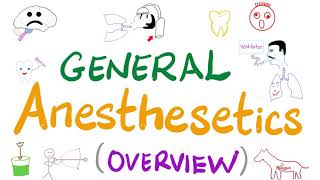 General Anesthetics Overview  Anesthesiology [upl. by Raffaello]