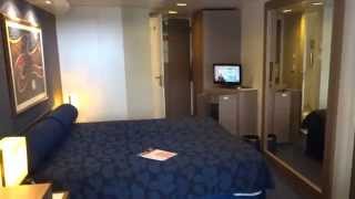 MSC Magnifica Balcony Cabin Tour  Balcony Stateroom MSC Magnifica [upl. by Berey]