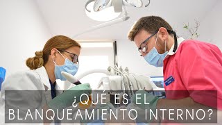 Blanqueamiento dental interno ¿qué es [upl. by Pachton]