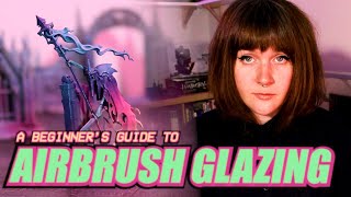 How to Paint Vaporwave Nighthaunt A Beginners Guide to Airbrush Glazing and Gradients [upl. by Belac]