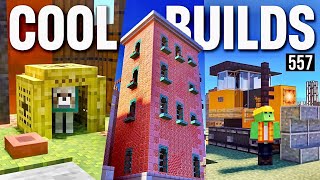 Building REALISTIC Details  Lets Play Minecraft 557 [upl. by Ahsenauj]