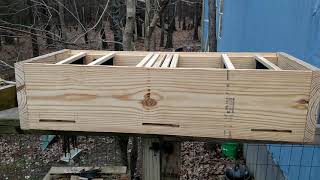 Langstroth Long Beehive Build part 1 [upl. by Reniar732]