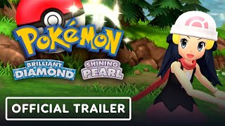 Pokemon Brilliant Diamond amp Shining Pearl  Official Trailer [upl. by Cathie]