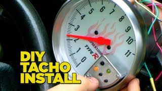 How To Install a Tacho Gauge [upl. by Linden]