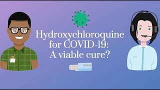 Hydroxychloroquine for Covid19 A viable cure [upl. by Adriaens]