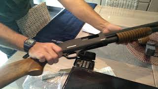 UNBOXING Pompe manuchasse rapide 41 mon 1er fusil a pompe [upl. by Aihsoj]