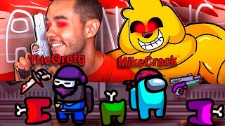 ¡MIKECRACK Y GREFG  LOS MEJORES IMPOSTORES DE AMONG US [upl. by Yramesor]