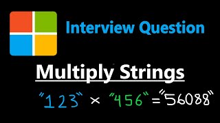 Multiply Strings  Leetcode 43  Python [upl. by Zailer]